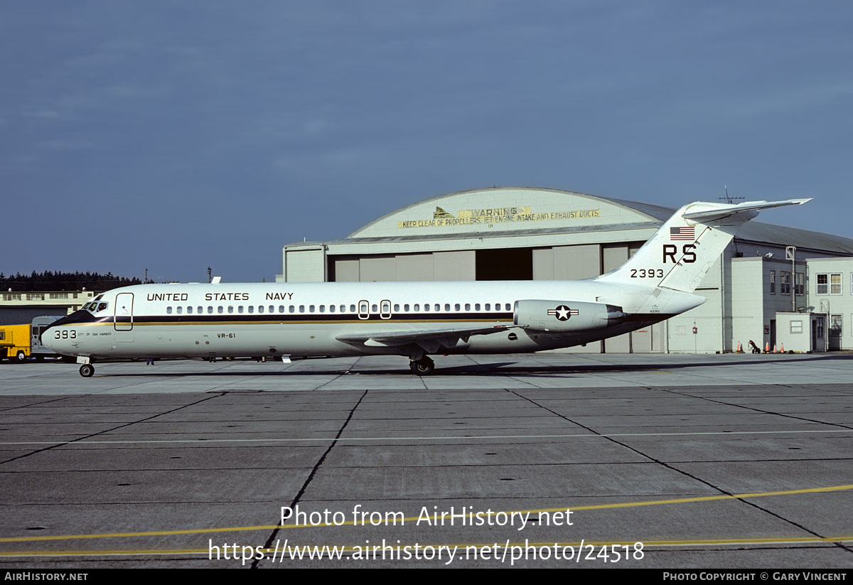 Aircraft Photo of 162393 | McDonnell Douglas DC-9-31 | USA - Navy | AirHistory.net #24518