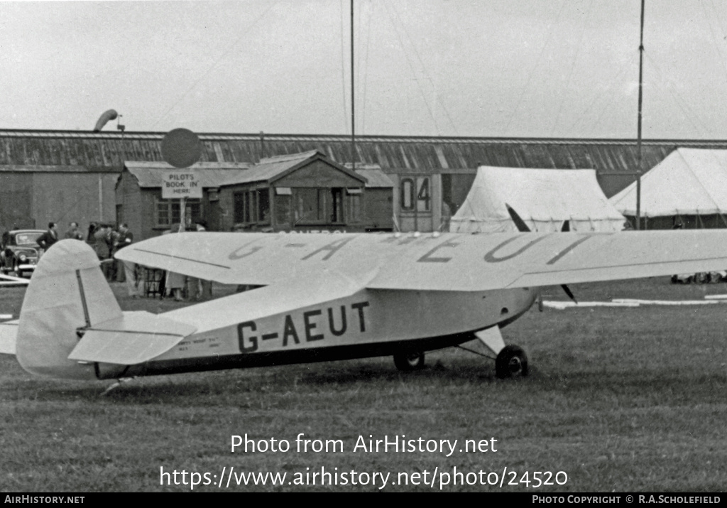 Aircraft Photo of G-AEUT | Hillson Praga | AirHistory.net #24520