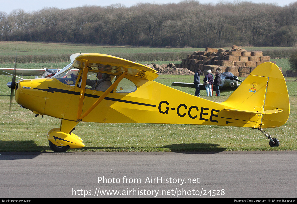 Aircraft Photo of G-CCEE | Piper PA-15 Vagabond | AirHistory.net #24528