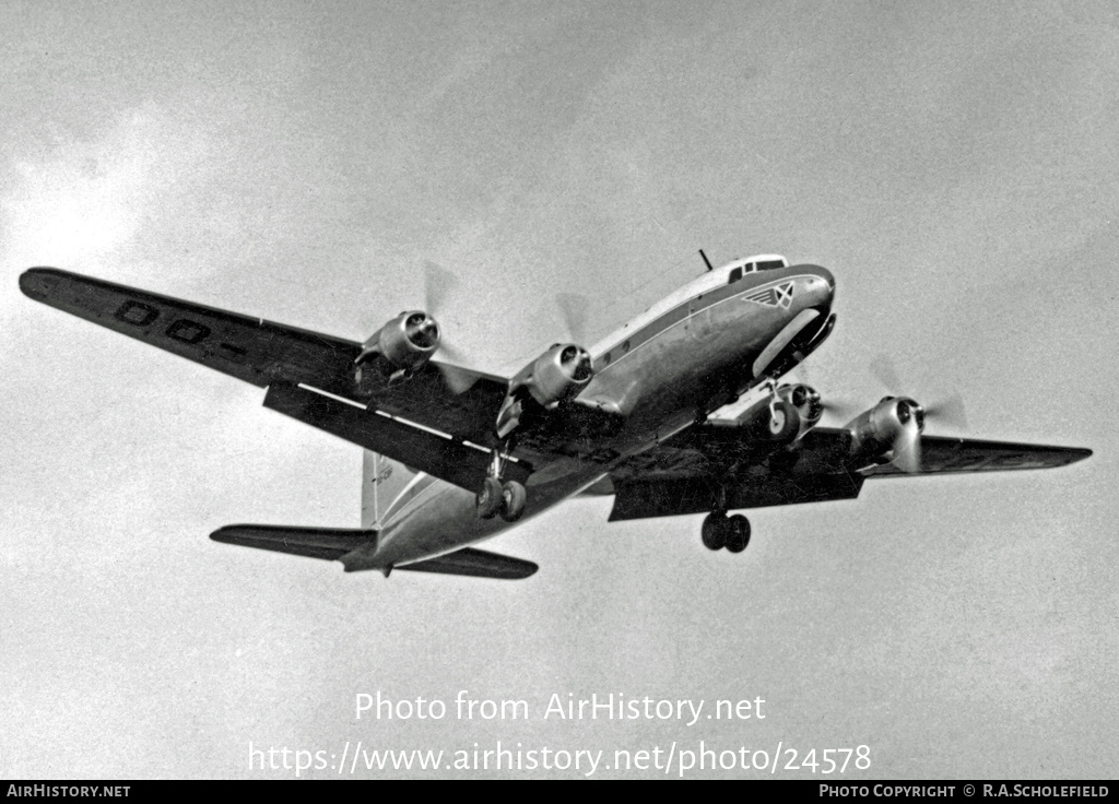 Aircraft Photo of OO-CBF | Douglas DC-4-1009 | Sabena | AirHistory.net #24578