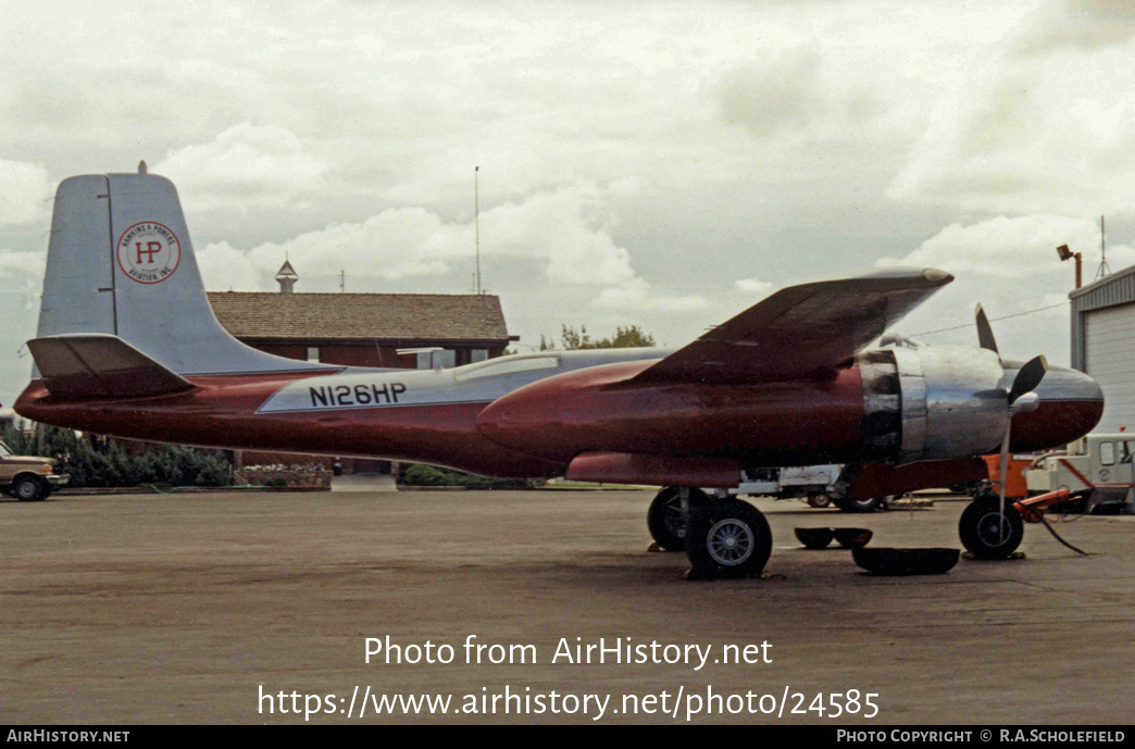 Aircraft Photo of N126HP | Douglas B-26C Invader | Hawkins & Powers Aviation | AirHistory.net #24585