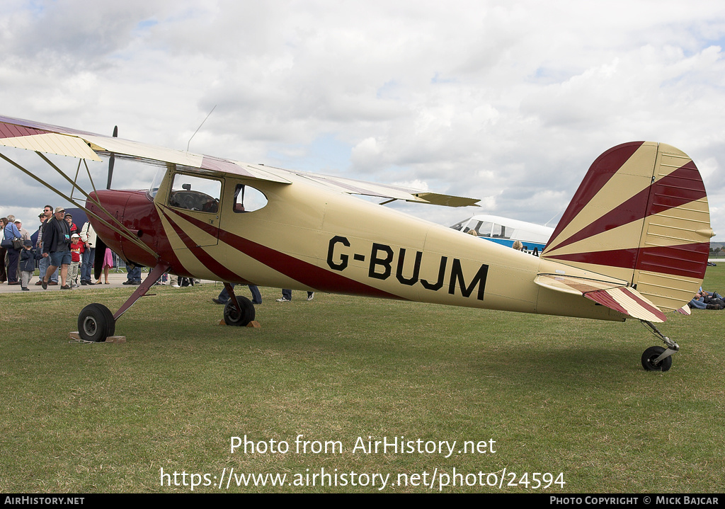 Aircraft Photo of G-BUJM | Cessna 120 | AirHistory.net #24594