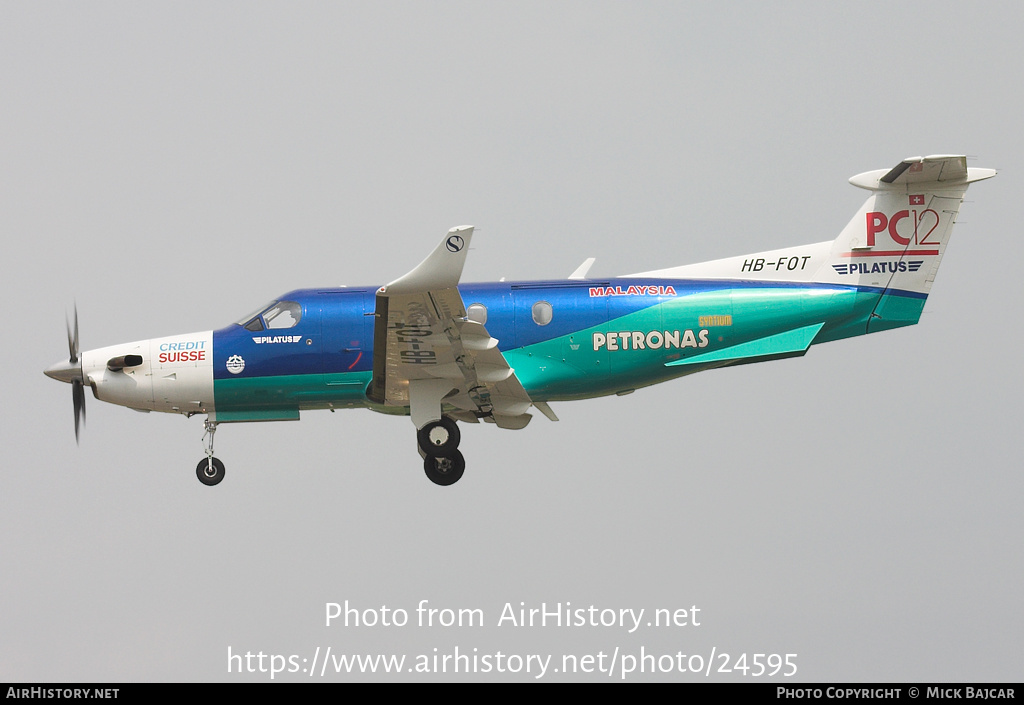 Aircraft Photo of HB-FOT | Pilatus PC-12/45 | Pilatus | AirHistory.net #24595