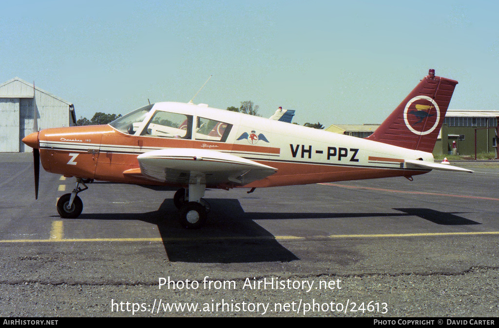 Aircraft Photo of VH-PPZ | Piper PA-28-140 Cherokee | Royal Aero Club of NSW | AirHistory.net #24613