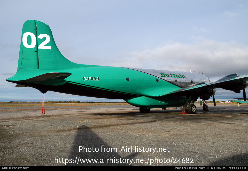 Aircraft Photo of C-FBAJ | Douglas C-54A/AT Skymaster | Buffalo Airways | AirHistory.net #24682