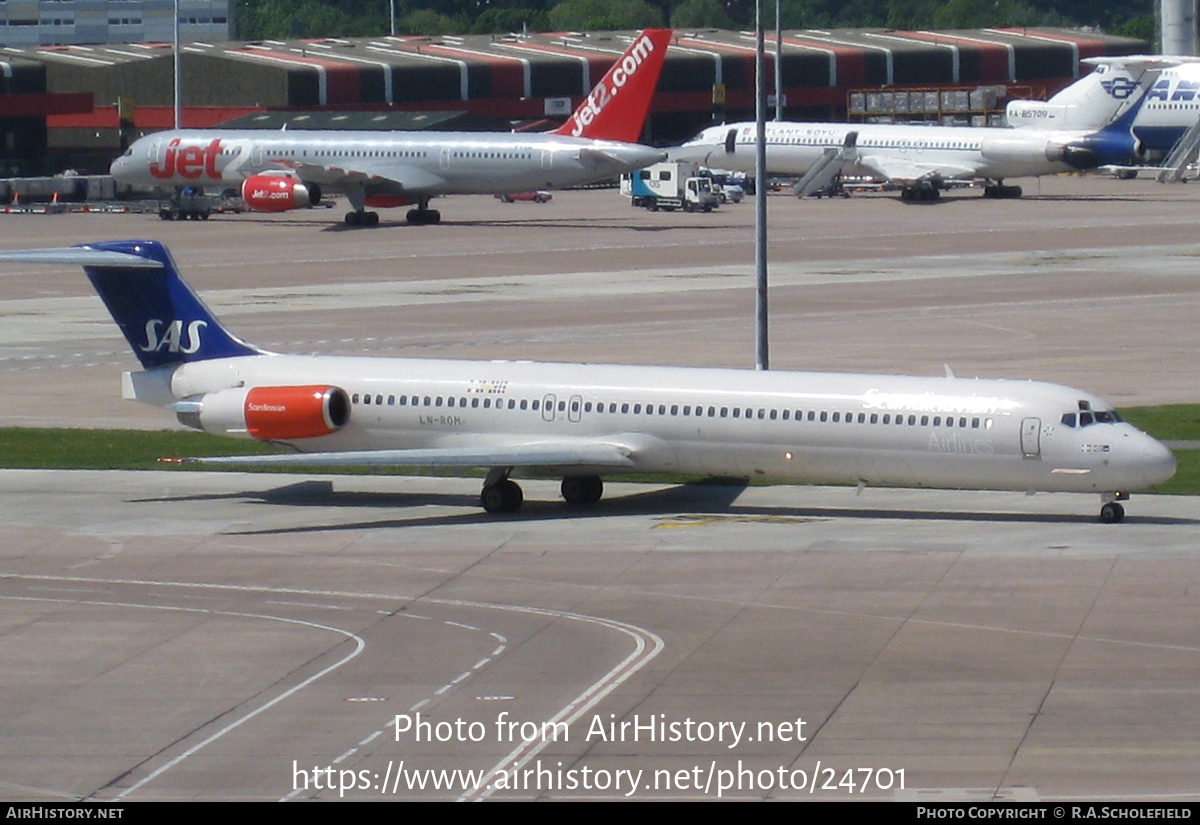 Aircraft Photo of LN-ROM | McDonnell Douglas MD-82 (DC-9-82) | Scandinavian Airlines - SAS | AirHistory.net #24701