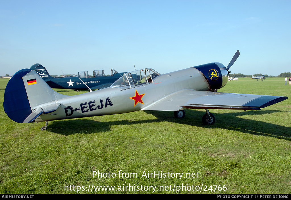 Aircraft Photo of D-EEJA | Yakovlev Yak-50 | Soviet Union - Air Force | AirHistory.net #24766