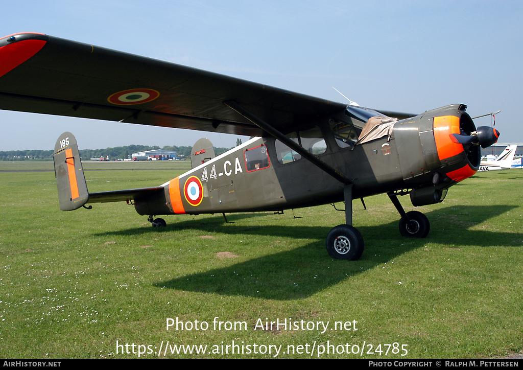 Aircraft Photo of G-BWLR / 185 | Max Holste MH.1521M Broussard | France - Air Force | AirHistory.net #24785