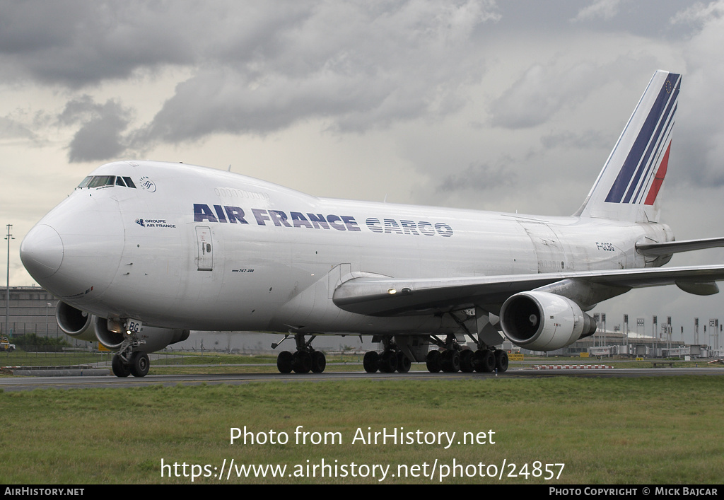 Aircraft Photo of F-GCBG | Boeing 747-228F/SCD | Air France Cargo | AirHistory.net #24857