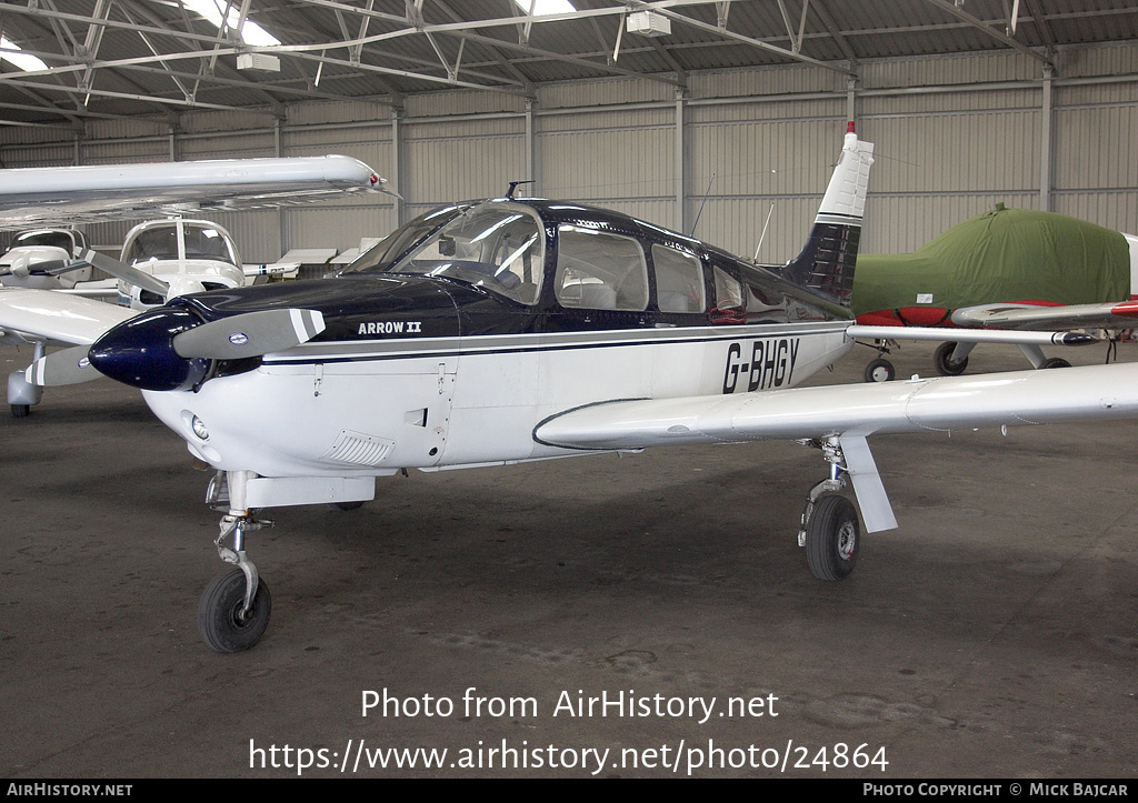 Aircraft Photo of G-BHGY | Piper PA-28R-200 Cherokee Arrow II | AirHistory.net #24864