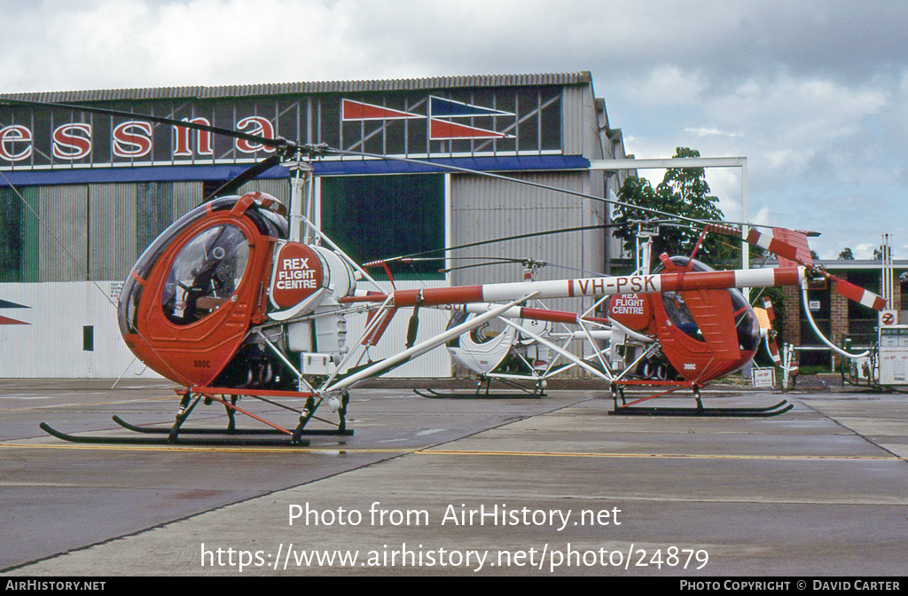 Aircraft Photo of VH-PSK | Hughes 269C 300C | Rex Flight Centre | AirHistory.net #24879