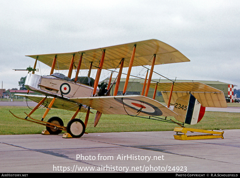 Aircraft Photo of G-ATVP / 2345 | Vickers FB-5 Gunbus (replica) | UK - Air Force | AirHistory.net #24923