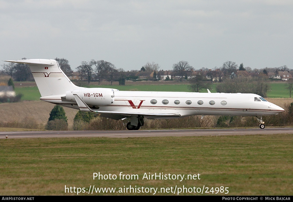 Aircraft Photo of HB-IGM | Gulfstream Aerospace G-V-SP Gulfstream G550 | G5 Executive | AirHistory.net #24985