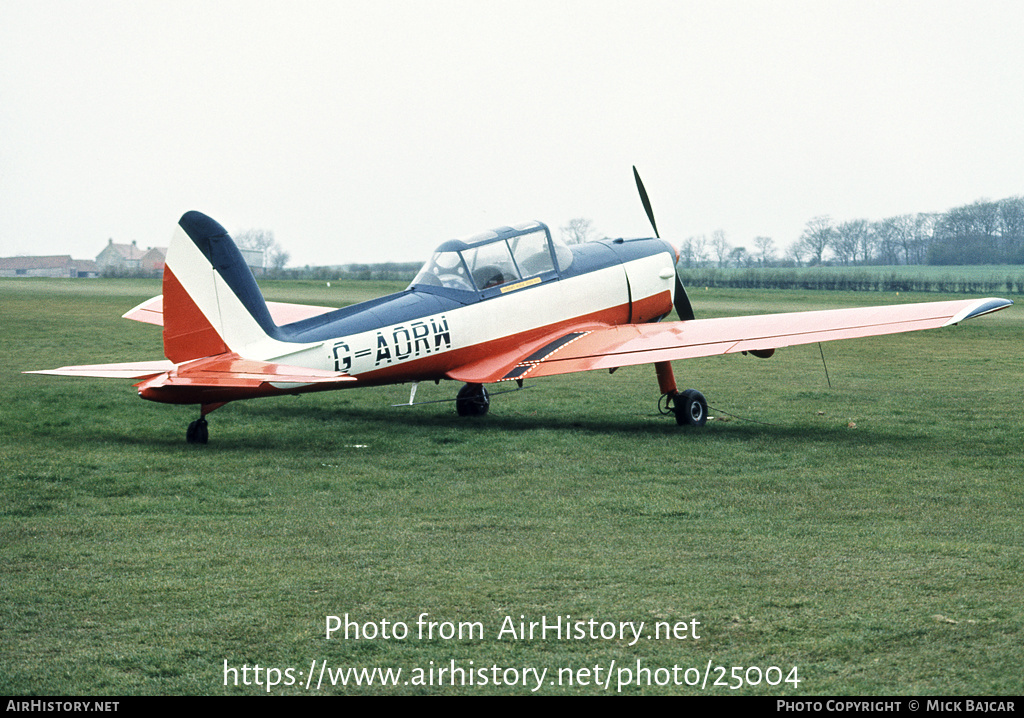 Aircraft Photo of G-AORW | De Havilland DHC-1 Chipmunk Mk22A | AirHistory.net #25004