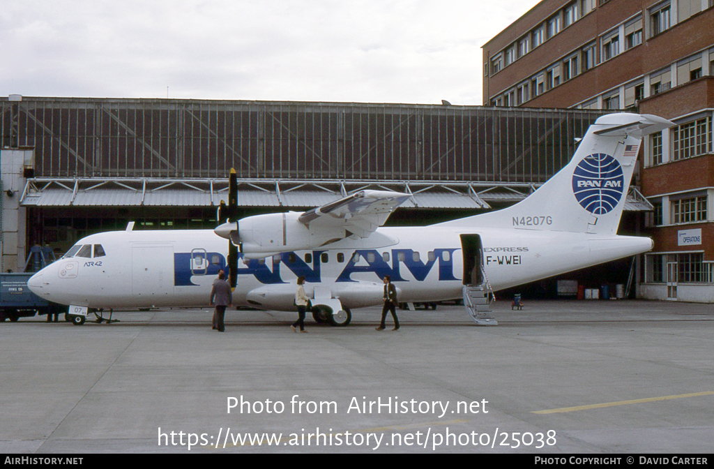 Aircraft Photo of F-WWEI | ATR ATR-42-300 | Pan Am Express | AirHistory.net #25038