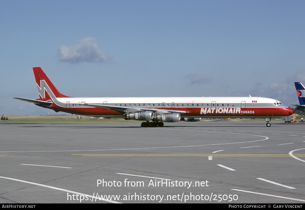 Aircraft Photo of C-GMXQ | McDonnell Douglas DC-8-61 | Nationair | AirHistory.net #25050