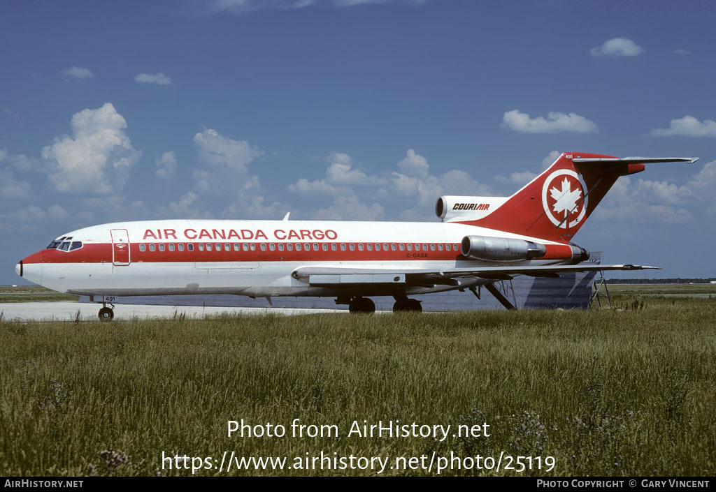 Aircraft Photo of C-GAGX | Boeing 727-22C | Air Canada Cargo | AirHistory.net #25119