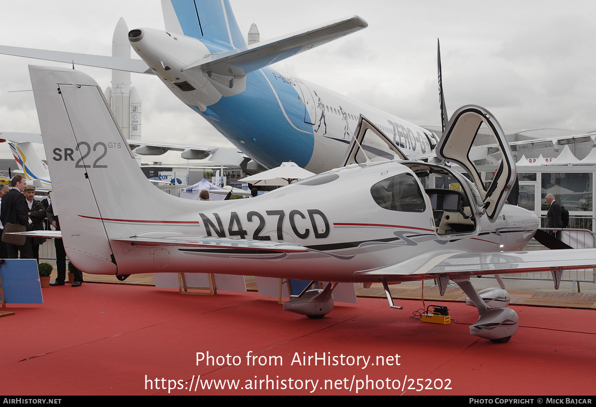 Aircraft Photo of N427CD | Cirrus SR-22 G3-GTS | AirHistory.net #25202