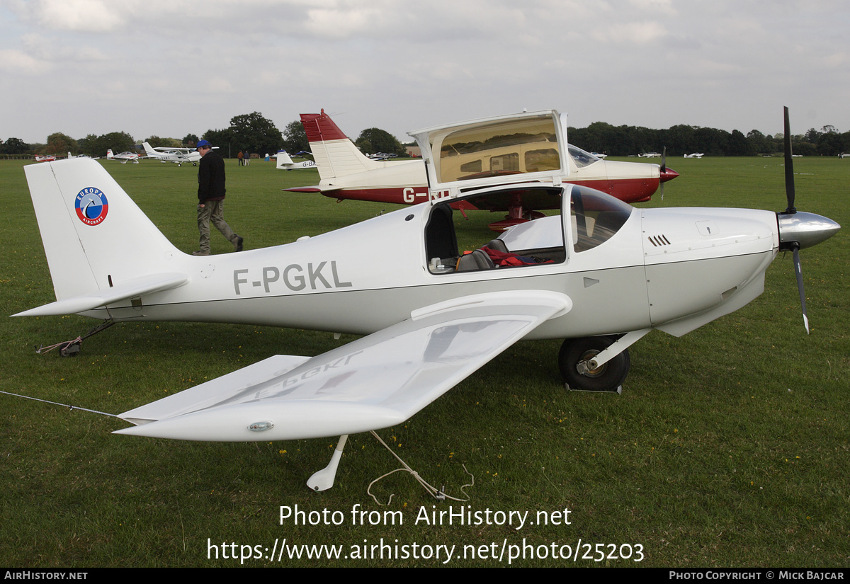 Aircraft Photo of F-PGKL | Europa Aircraft Europa XS Monowheel | AirHistory.net #25203