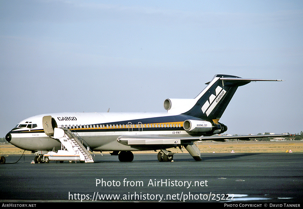 Aircraft Photo of C2-RN7 | Boeing 727-77C | Trans-Australia Airlines - TAA Cargo | AirHistory.net #25222