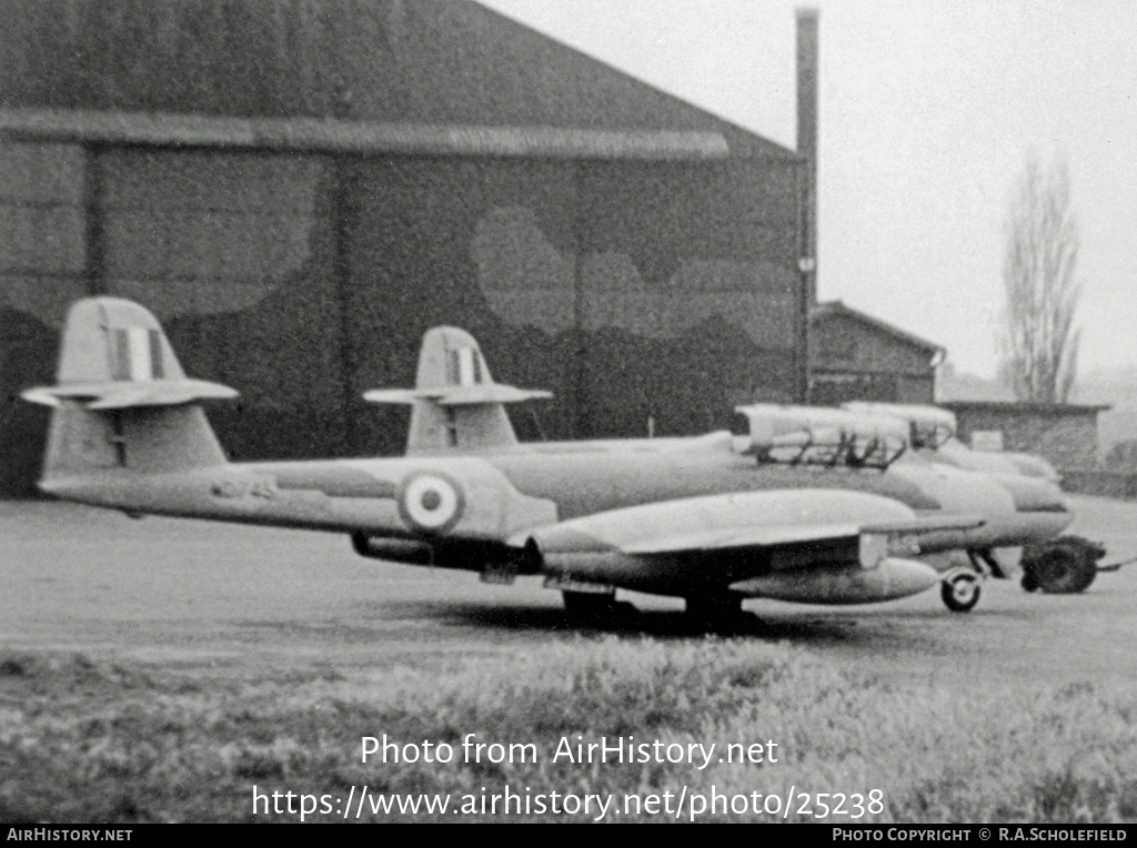 Aircraft Photo of WD745 | Gloster Meteor NF11 | UK - Air Force | AirHistory.net #25238