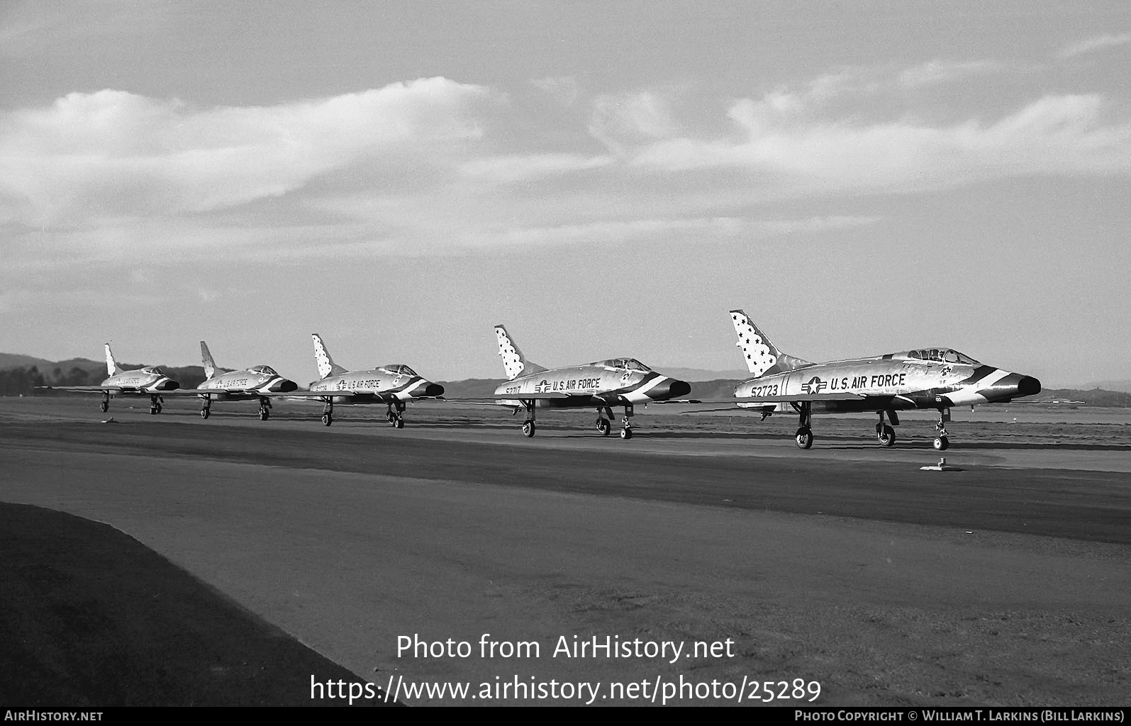 Aircraft Photo of 55-2723 / 52723 | North American F-100C Super Sabre | USA - Air Force | AirHistory.net #25289