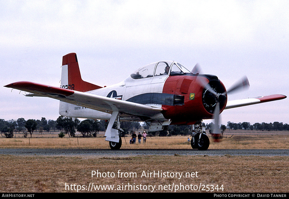 Aircraft Photo of VH-NAW / 128278 | North American T-28B Trojan | USA - Navy | AirHistory.net #25344