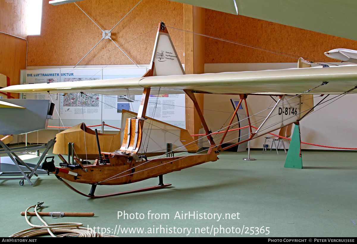 Aircraft Photo of D-8146 | Schneider SG-38 Schulgleiter | Deutsches Segelflugmuseum | AirHistory.net #25365