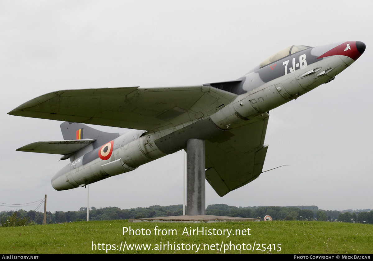 Aircraft Photo of IF-65 | Hawker Hunter F6 | Belgium - Air Force | AirHistory.net #25415