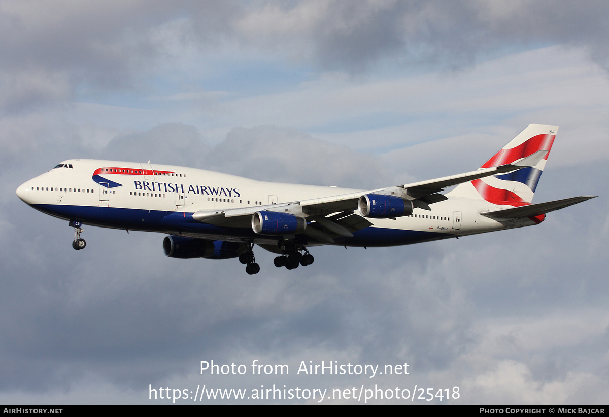 Aircraft Photo of G-BNLX | Boeing 747-436 | British Airways | AirHistory.net #25418