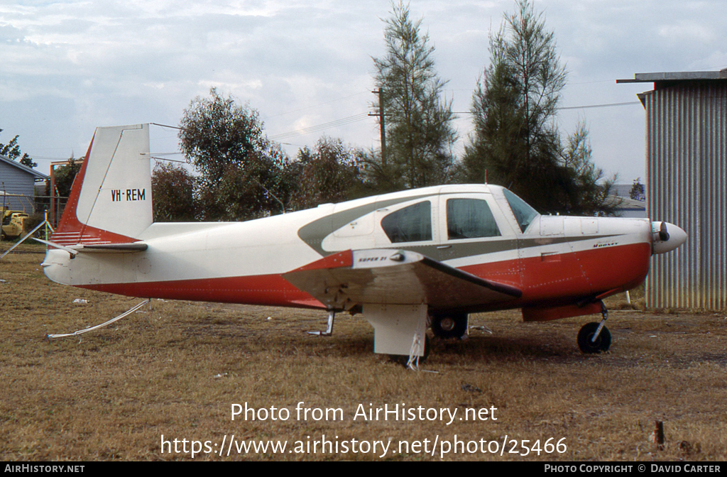 Aircraft Photo of VH-REM | Mooney M-20E Super 21 | AirHistory.net #25466