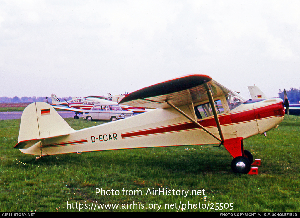 Aircraft Photo of D-ECAR | Taylorcraft BC-12D Twosome | AirHistory.net #25505