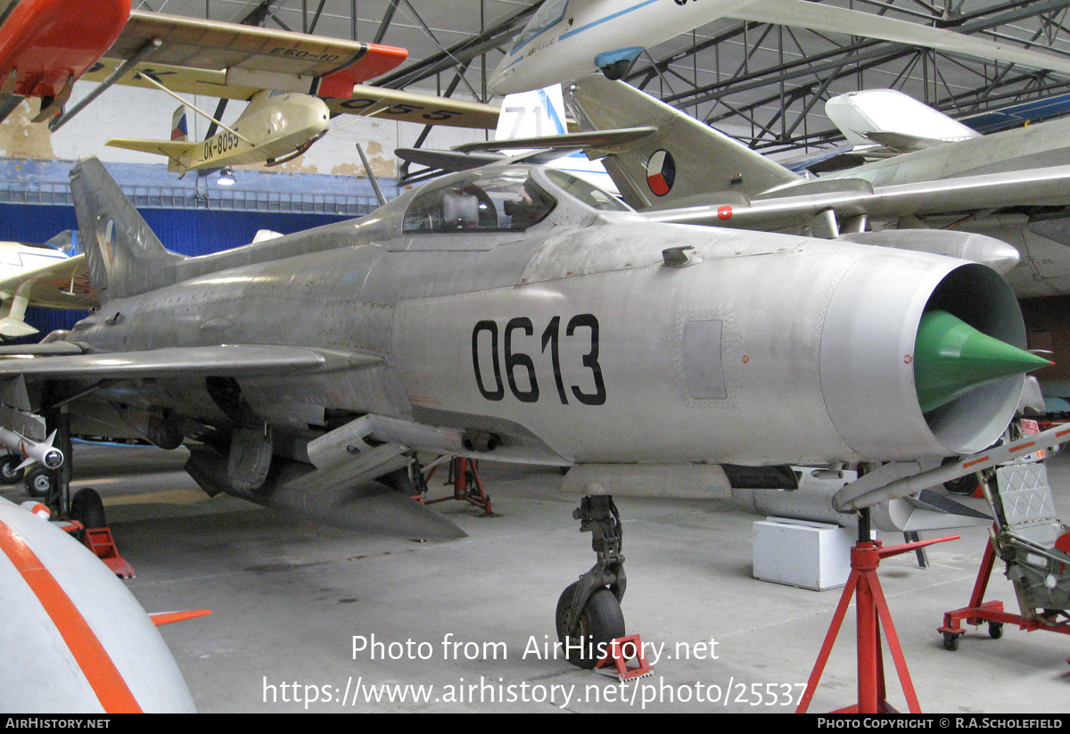 Aircraft Photo of 0613 | Mikoyan-Gurevich MiG-21F-13 | Czechia - Air Force | AirHistory.net #25537