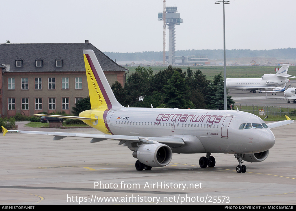 Aircraft Photo of D-AKNS | Airbus A319-112 | Germanwings | AirHistory.net #25573