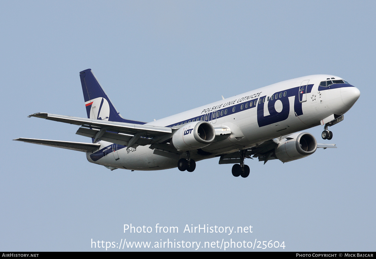 Aircraft Photo of SP-LLB | Boeing 737-45D | LOT Polish Airlines - Polskie Linie Lotnicze | AirHistory.net #25604