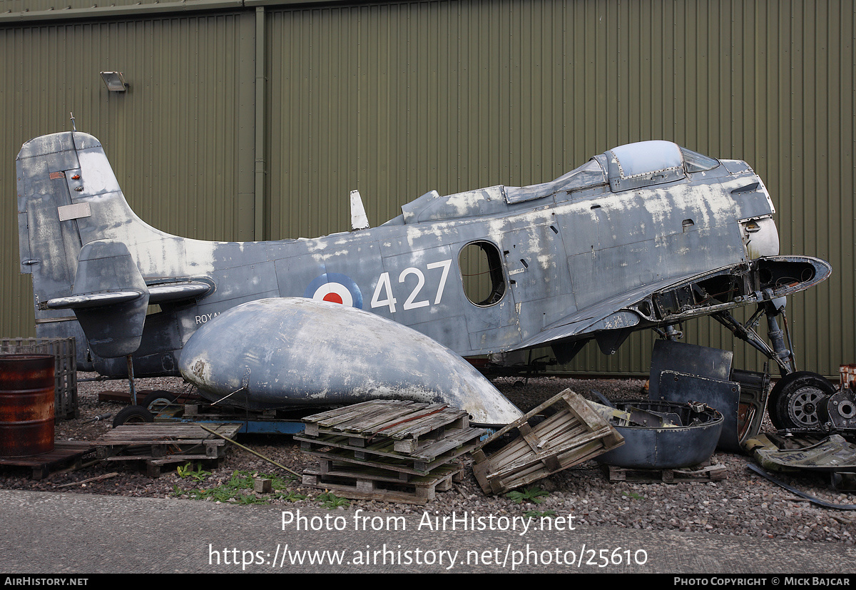 Aircraft Photo of WV106 | Douglas Skyraider AEW1 | UK - Navy | AirHistory.net #25610