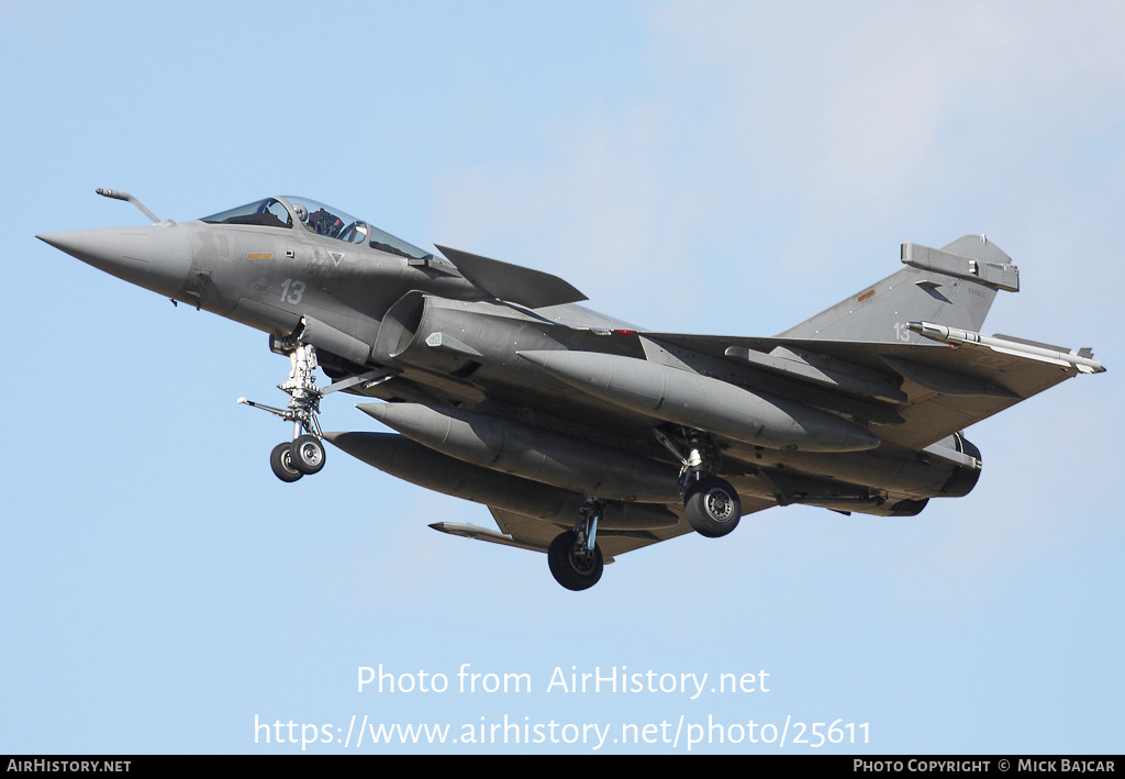 Aircraft Photo of 13 | Dassault Rafale M | France - Navy | AirHistory.net #25611