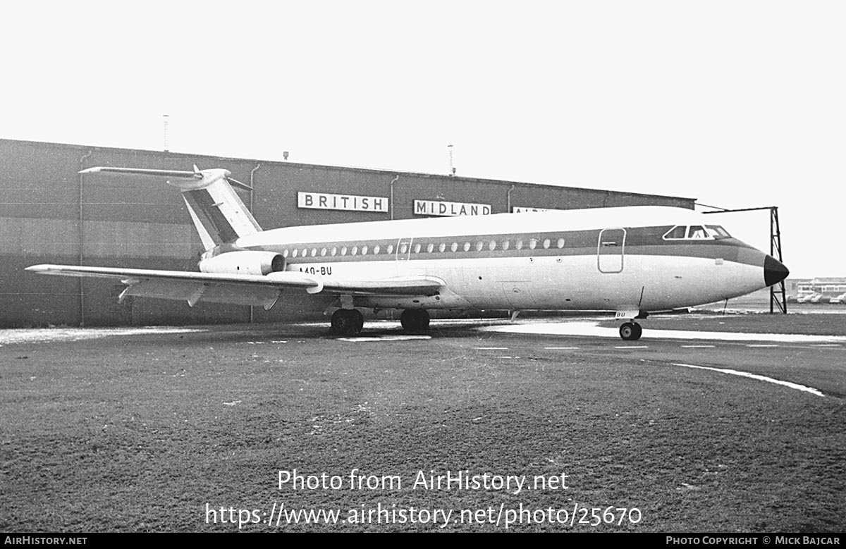 Aircraft Photo of A4O-BU | BAC 111-432FD One-Eleven | AirHistory.net #25670