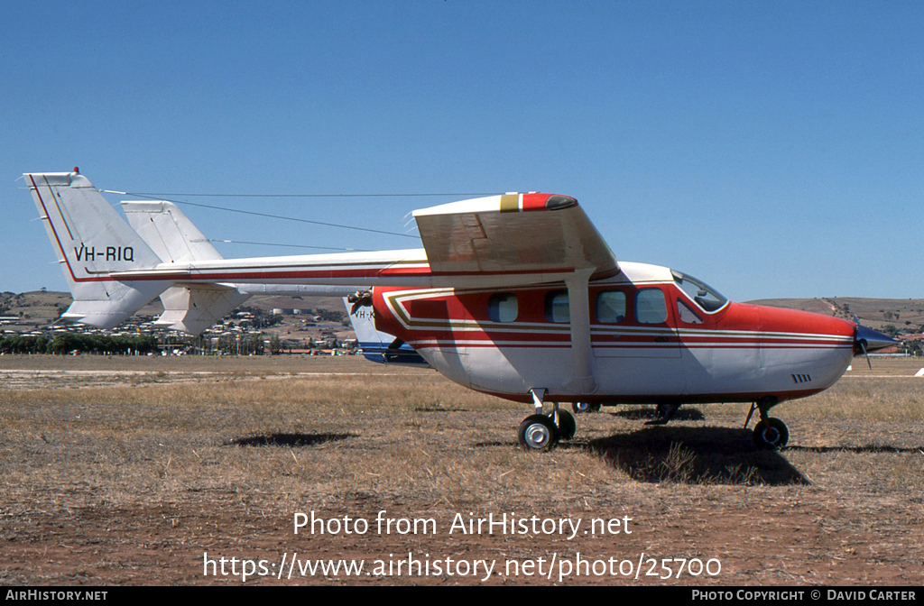 Aircraft Photo of VH-RIQ | Cessna T337G Pressurized Skymaster | AirHistory.net #25700