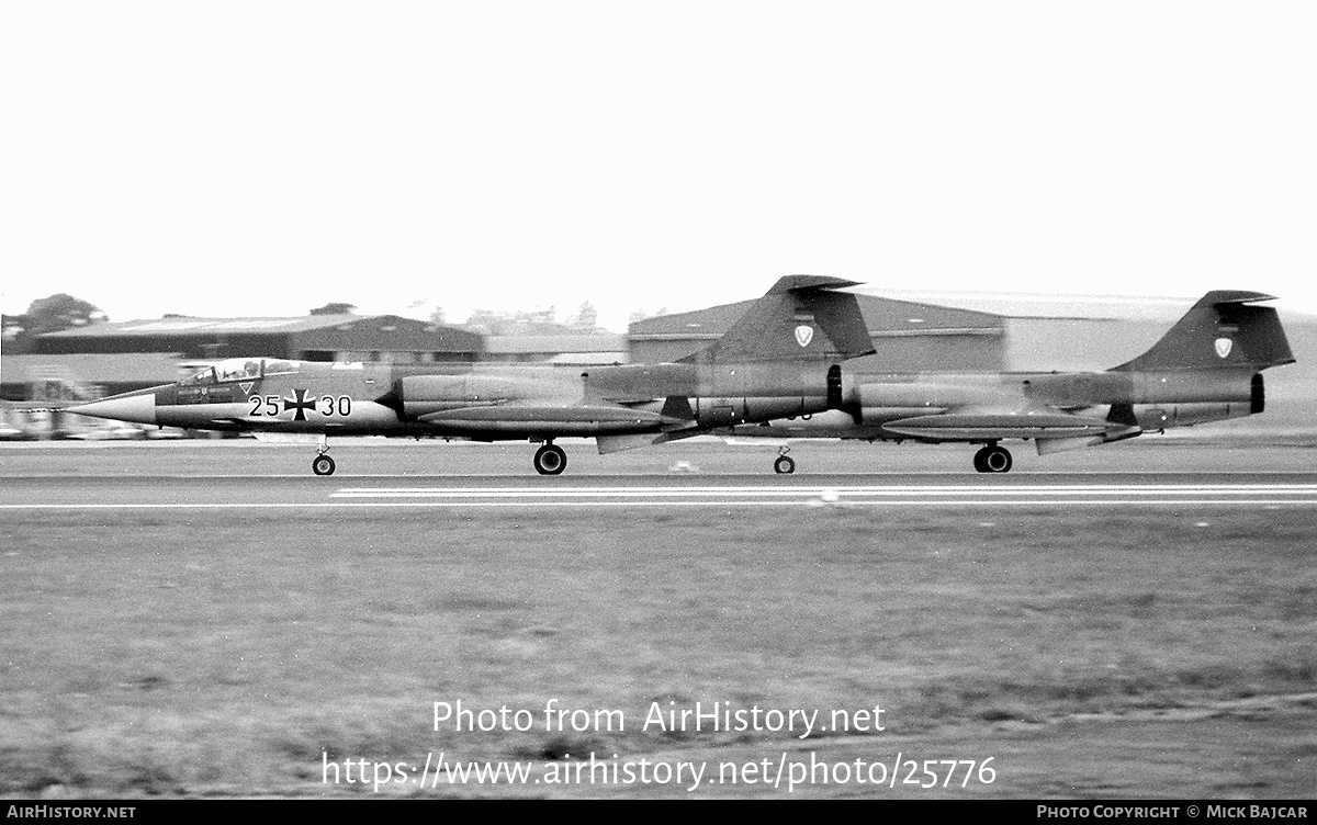 Aircraft Photo of 2530 | Lockheed F-104G Starfighter | Germany - Air Force | AirHistory.net #25776