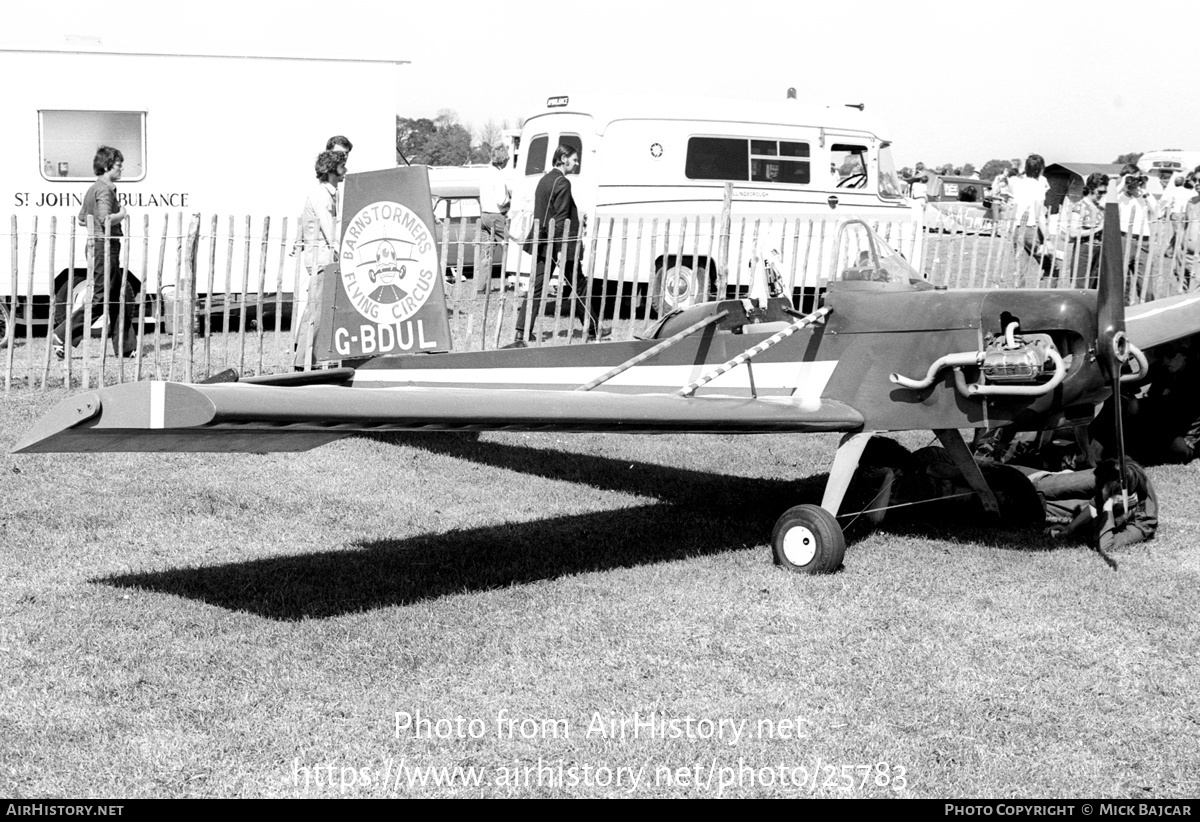 Aircraft Photo of G-BDUL | Evans VP-1 | Oliver Flying Circus | AirHistory.net #25783