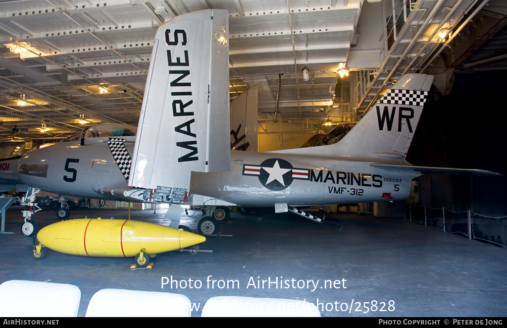 Aircraft Photo of 132057 | North American FJ-2 Fury | USA - Marines | AirHistory.net #25828