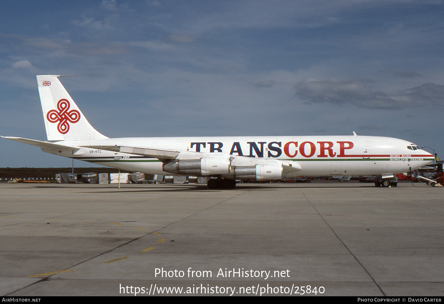 Aircraft Photo of VR-HTC | Boeing 707-330C | Transcorp | AirHistory.net #25840