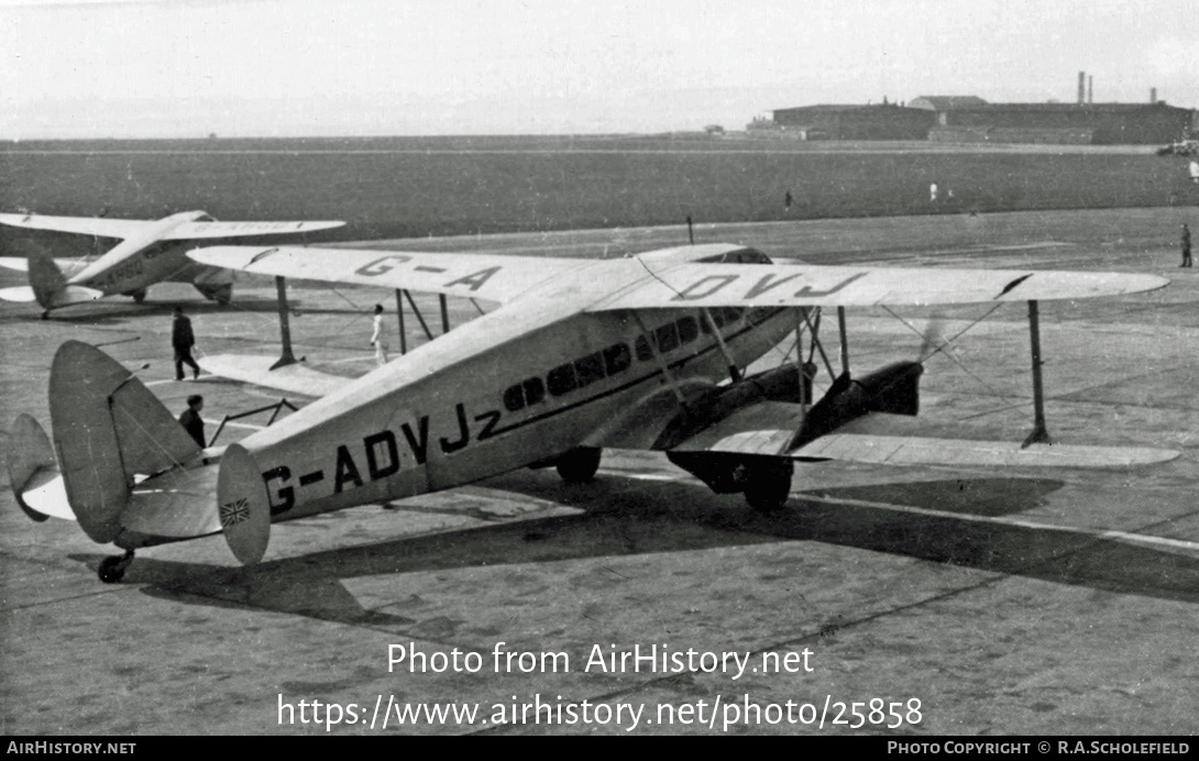Aircraft Photo of G-ADVJ | De Havilland D.H. 86B Express | Bond Air Services | AirHistory.net #25858
