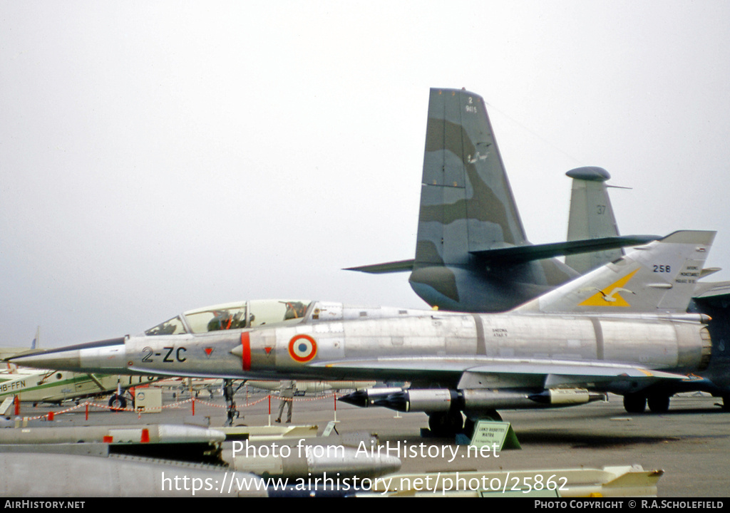 Aircraft Photo of 258 | Dassault Mirage IIIBE | France - Air Force | AirHistory.net #25862