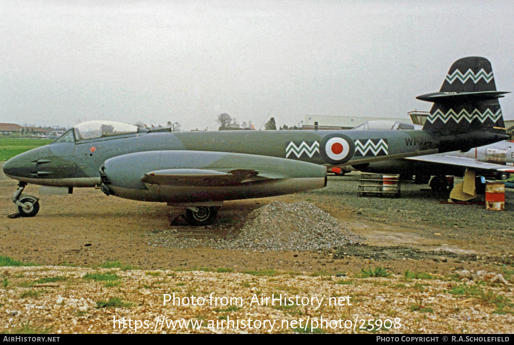 Aircraft Photo of WF714 | Gloster Meteor F8 | UK - Air Force | AirHistory.net #25908