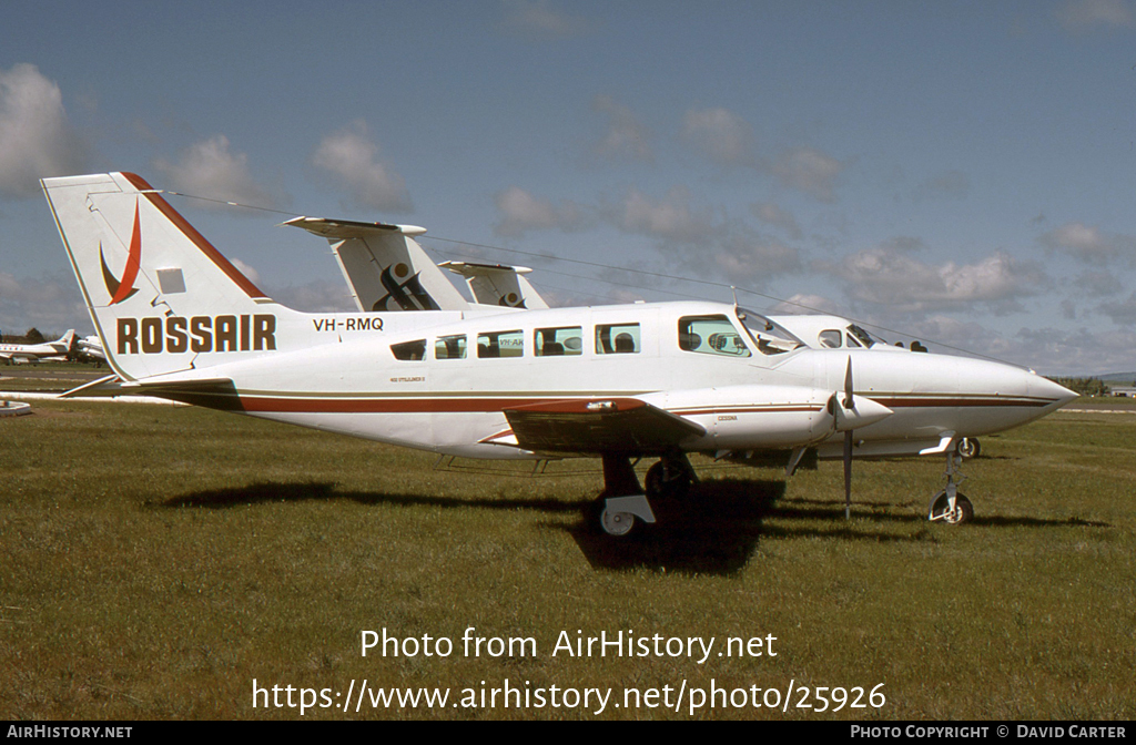 Aircraft Photo of VH-RMQ | Cessna 402C Utililiner | Rossair | AirHistory.net #25926