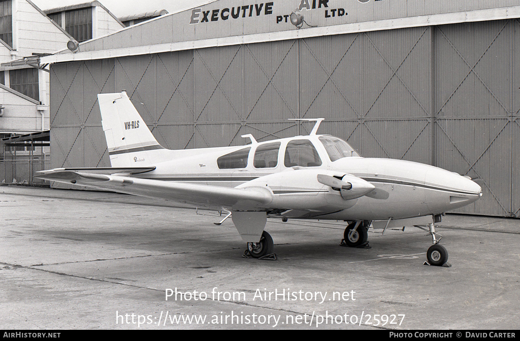 Aircraft Photo of VH-RLS | Beech C55 Baron (95-C55) | AirHistory.net #25927