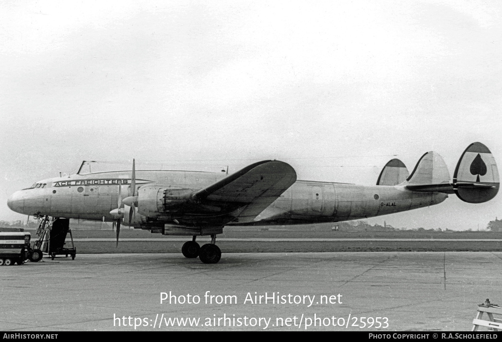 Aircraft Photo of G-ALAL | Lockheed L-749A(F) Constellation | ACE Freighters | AirHistory.net #25953