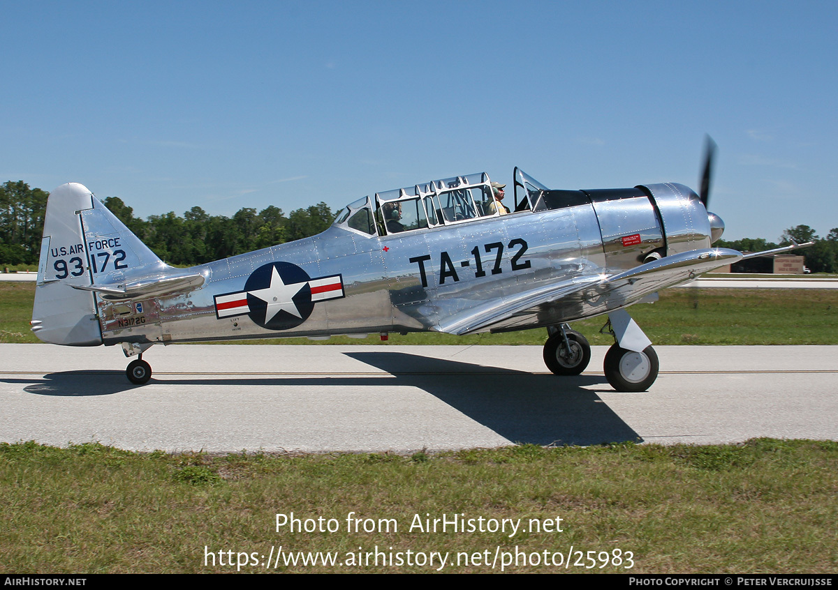 Aircraft Photo of N3172G / 93172 | North American T-6G Texan | AirHistory.net #25983